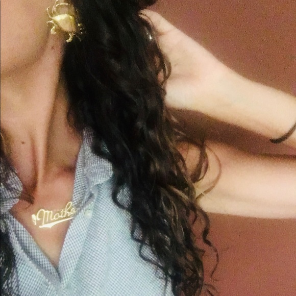 Brass crab 🦀 summer beach statement earrings! - Picture 6 of 6